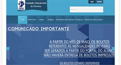 Desktop Screenshot of feol.com.br